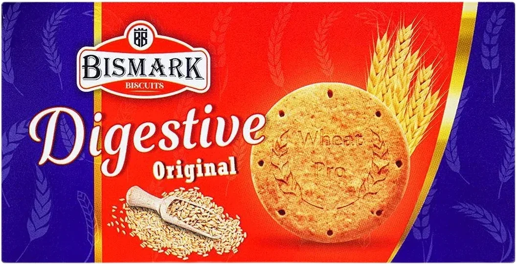 Bismark Biscuit, 126 g film or carton pack, front of pack