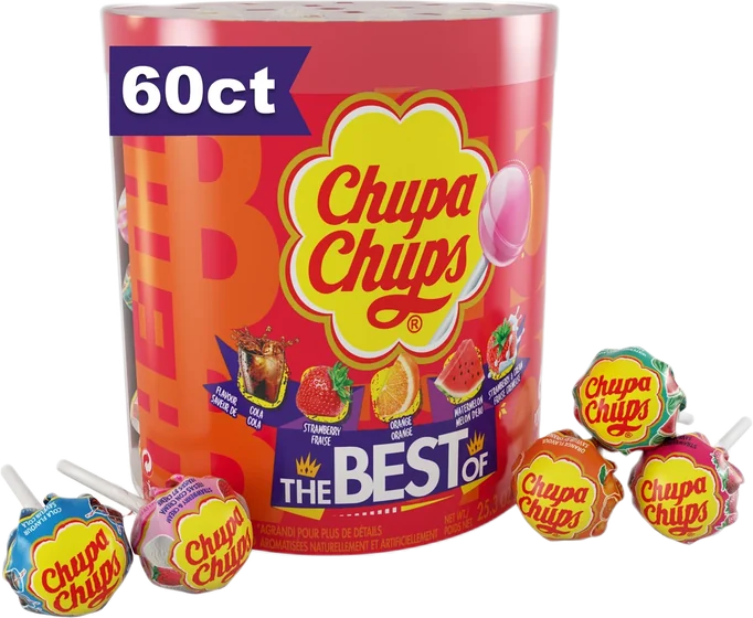 Chupa Chup, 29 g pouch or jar, front of pack