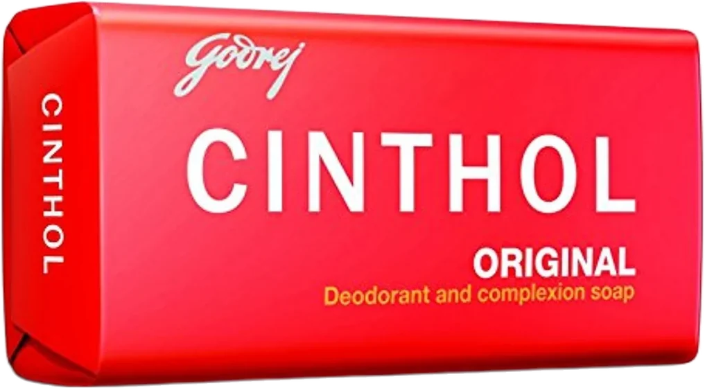 Cinthol Soap, 125 g wrapped bar, front of pack