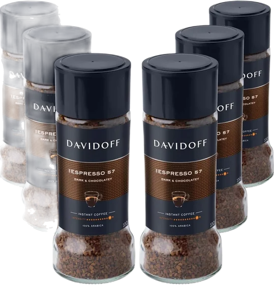 Davidoff Espresso, 90 g glass jar or tin, front of pack