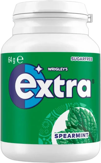 Extra Chewing Gum, 10 g sticks, front of pack