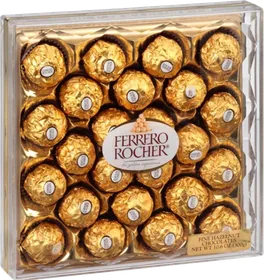 Ferrero Rocher 24-praline box, 300 g, second view.