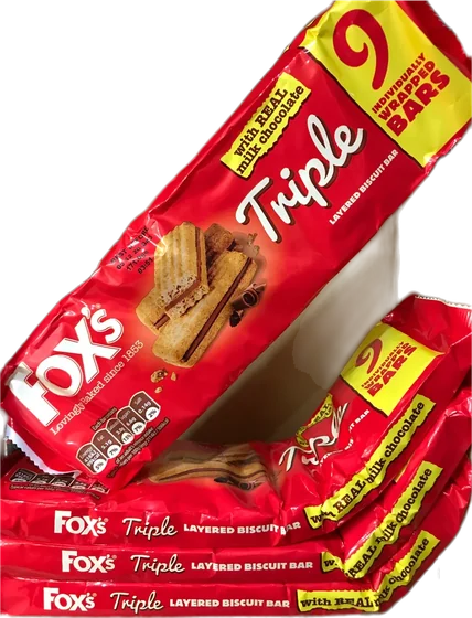 Fox Biscuit, 180 g film or carton pack, front of pack