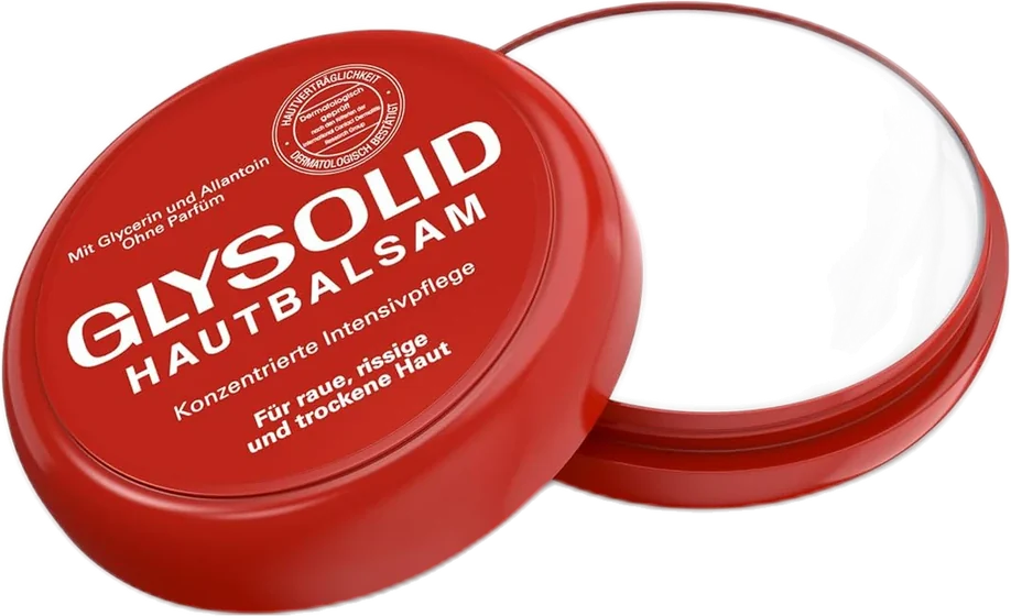 Glysolid Cream, 125 g jar or tube, front of pack