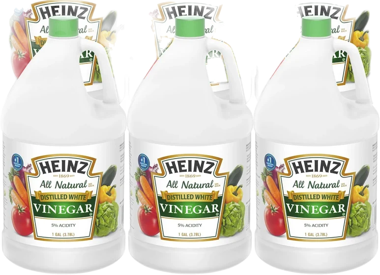 Heinz Vinegar, 16 oz bottled liquid, front of pack
