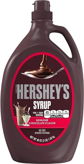 Hershys Syrup Chocolate, 680 g squeeze bottle, front of pack