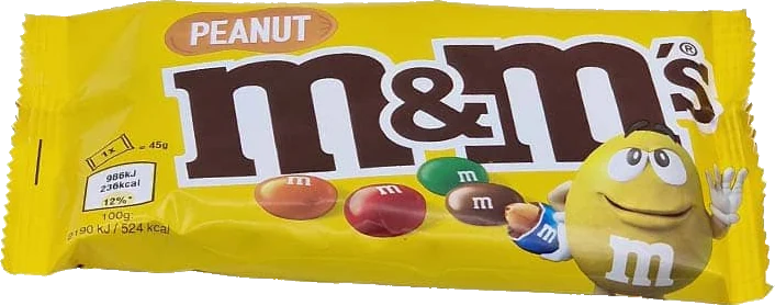 M&M's Peanut, front of pack