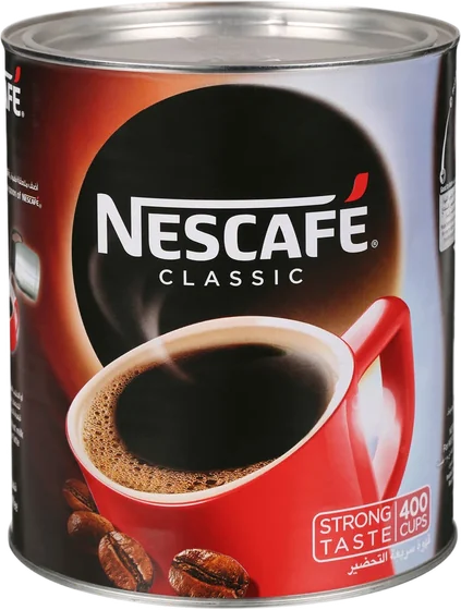 Nescafe Original Coffee, 230 g glass jar or tin, front of pack