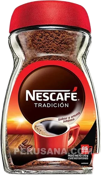 Nescafe Tradicion, 190 g glass jar or tin, front of pack