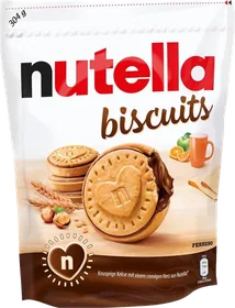 Nutella Biscuits 304 g pouch.