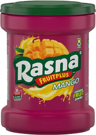 Rasna Mango, 750 g sachet, front of pack