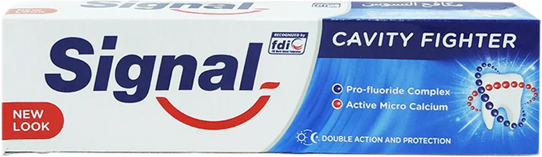 Signal Toothpaste, 100 ml carton, front of pack