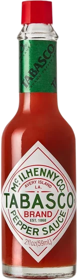Tabasco Red Pepper Sauce, 60 ml bottled liquid, front of pack