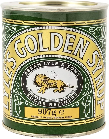 TATE+LYLE Golden Syrup Jar, 454 g glass jar or tin, front of pack